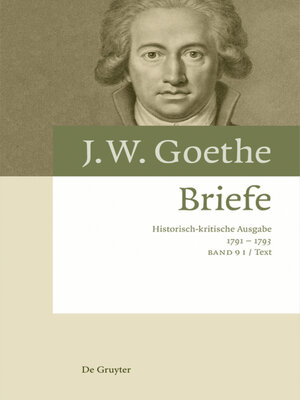 cover image of Briefe 1791 – 1793